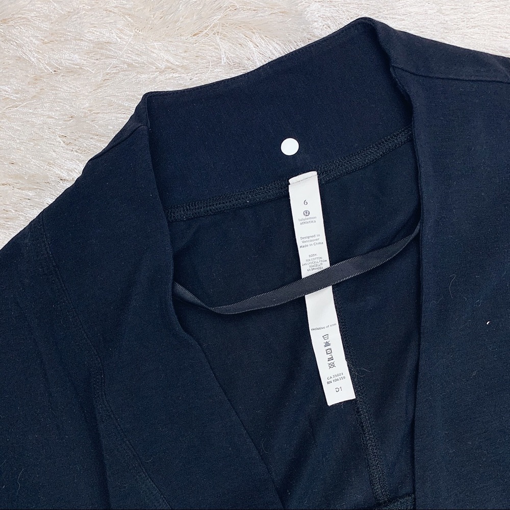 lululemon athletica | Black Cardigan Wrap - Picture 4 of 5